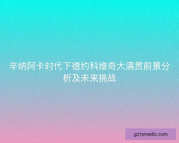 辛纳阿卡时代下德约科维奇大满贯前景分析及未来挑战